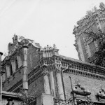 Вид части собора с юго-запада. 1950-е гг.